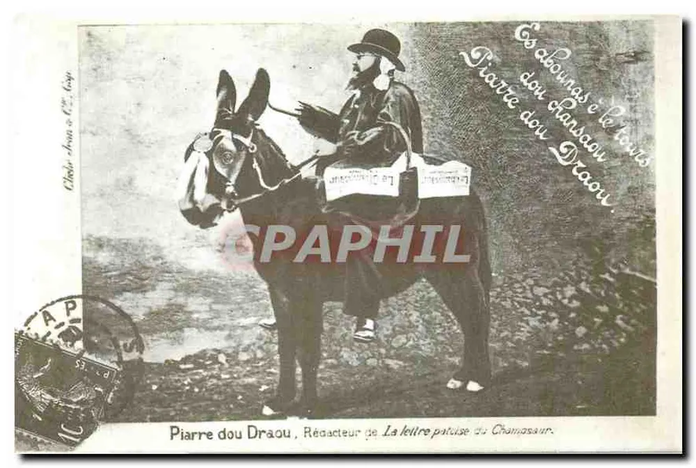 Pierre du Draou — Herausgeber von La lettre patoise du Chamosaur — Verlag: Club Cartophile des Alpes-du-Sud - Vorderseite