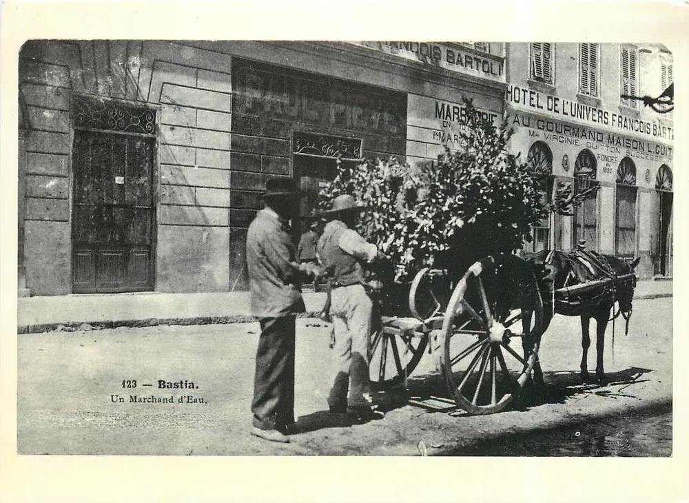 Bastia — Um Vendedor de Água — Livraria Marzocchi - Frente