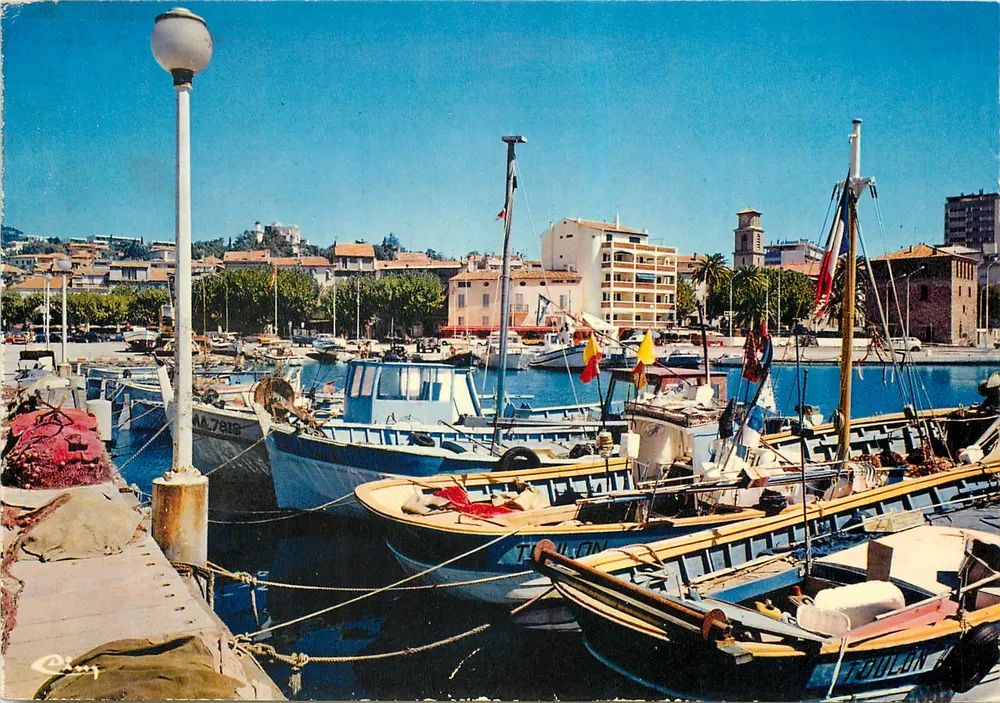 Toulon — Haven en kades — Cinq - Voorkant