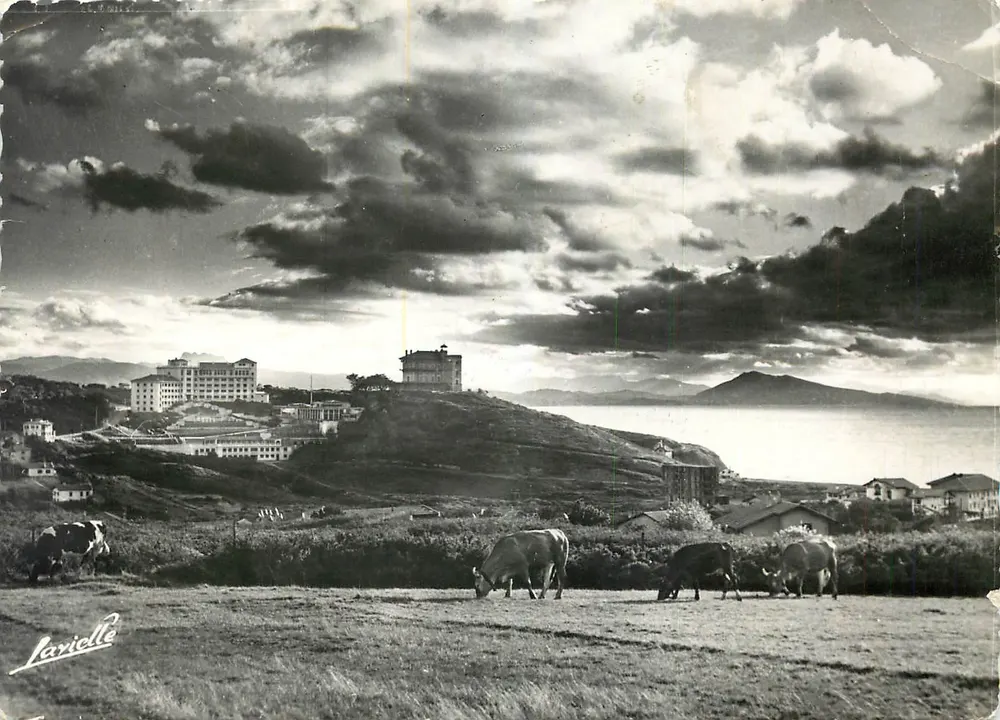 Visão geral de Biarritz — A rielle — editor Larielle, n° 1.260 - Frente