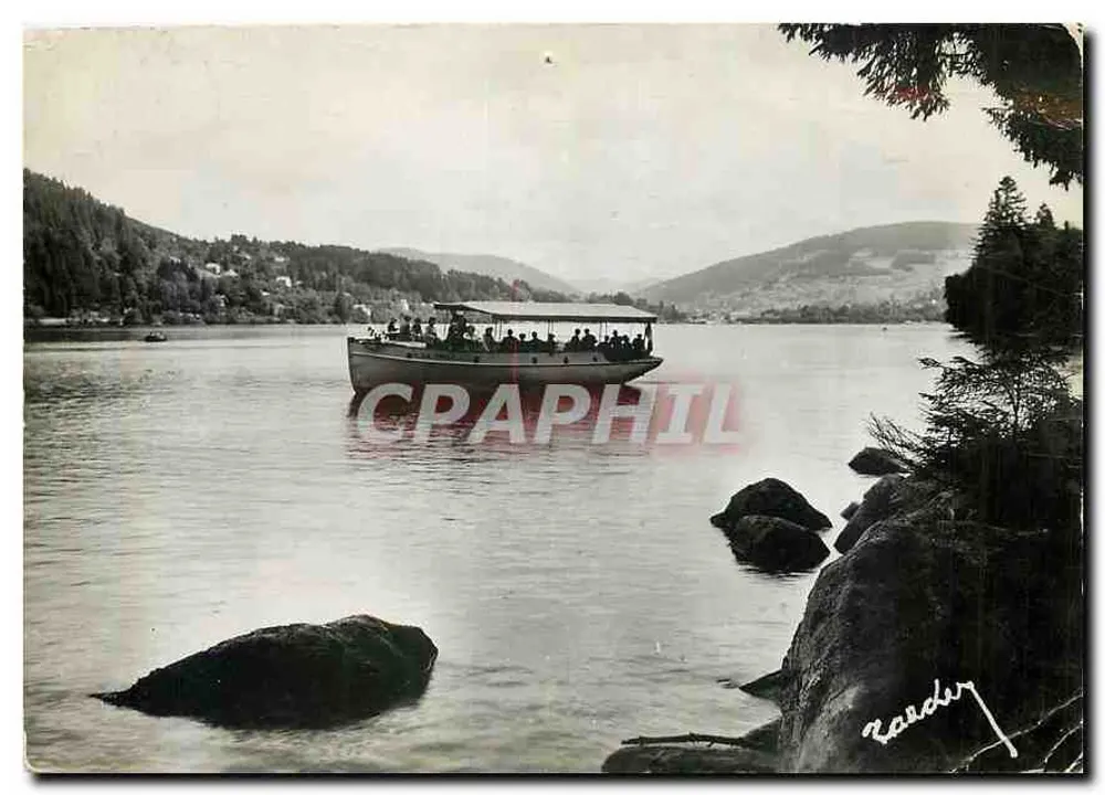Passeio no Lago de Gérardmer — Edições V. Rorder, Nancy — n° 545 - Frente