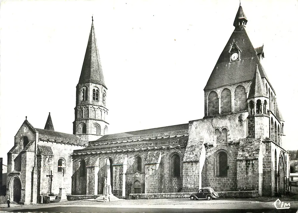 Le Dorat (87) - La Iglesia Colegiada — Comblier Imprimeur, n°2 - Anverso