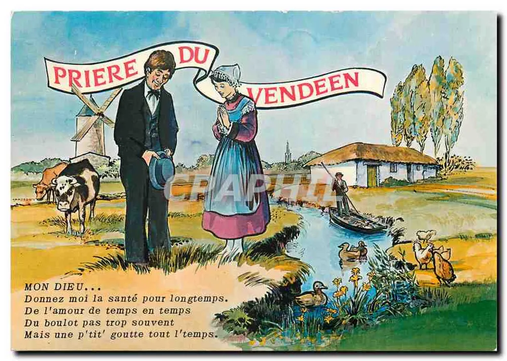 De Gebed van de Vendéen — Uitgave Artaud Frères — n°80 - Voorkant
