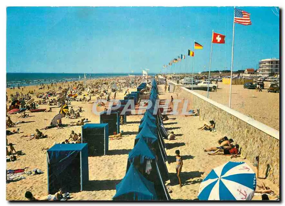 Die Strand von Notre-Dame-de-Monts — La Vendée — Verleger ADIA, Serie V. 312 - Vorderseite