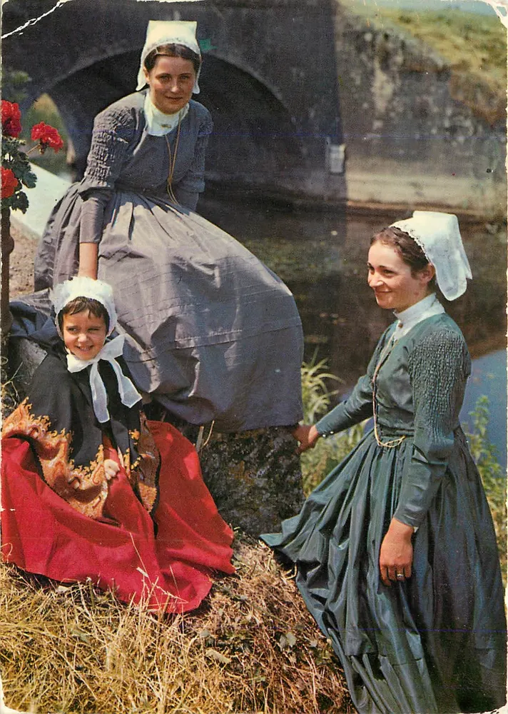 Les Cabanières — Folklore Frankreich — Verlag Artaud-Tères, Nr. E/961 - Vorderseite