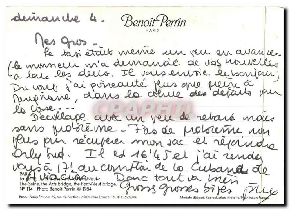 Paris — Pont-Neuf — Benoît Perrin - Verso