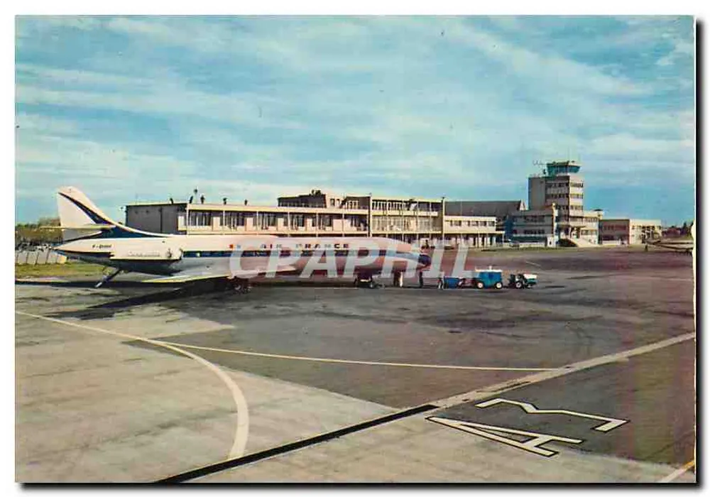 Caravelle S.E. 210 am Flughafen Blagnac — Herstellung durch Sud-Aviation - Vorderseite