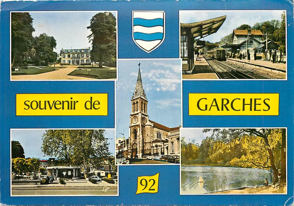 Garches — Erinnerungen — Verlag Abellé-Cartes - Vorderseite