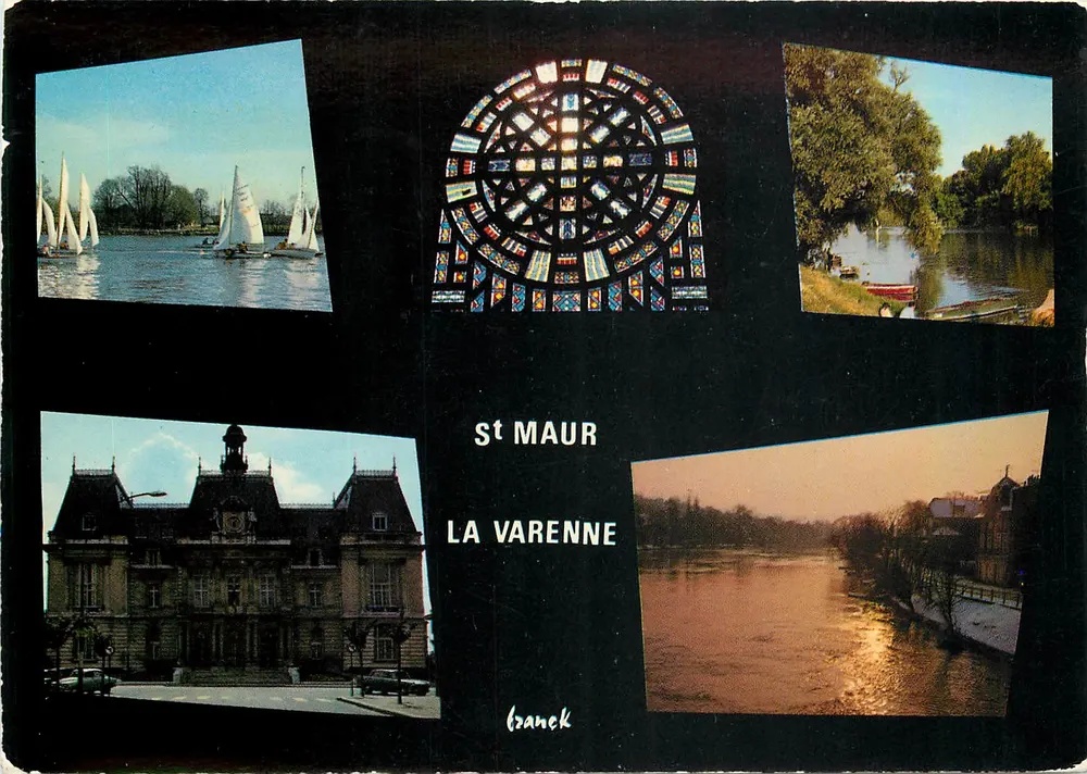 Saint-Maur - La Varenne — Diversos aspectos da cidade — Éditions Franck - Frente