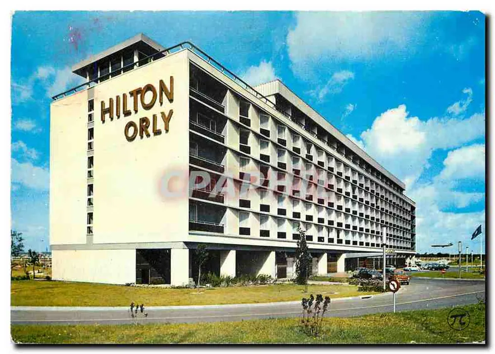 Hotel Hilton Orly — Paris — Edições P.I. Paris - Frente