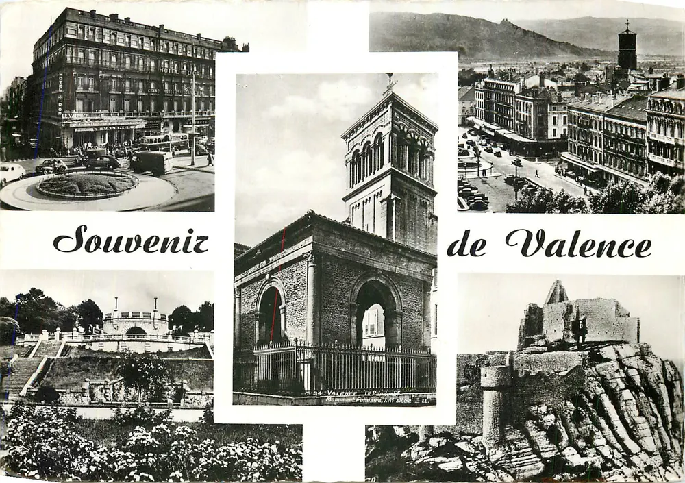 Valence — Ricordi di Valence — Cie des Arts Photomécanique, Parigi - Recto