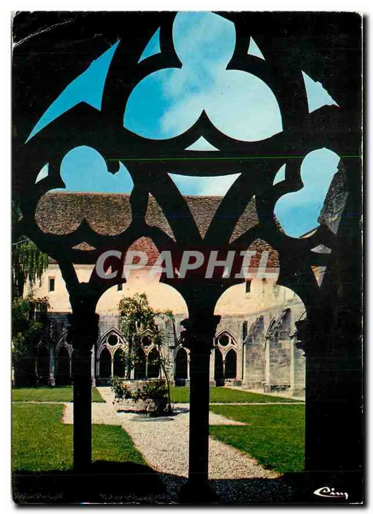 Abbey of Noirlac — Interior Courtyard View Through a Gothic Portal — Publisher Cing - Front