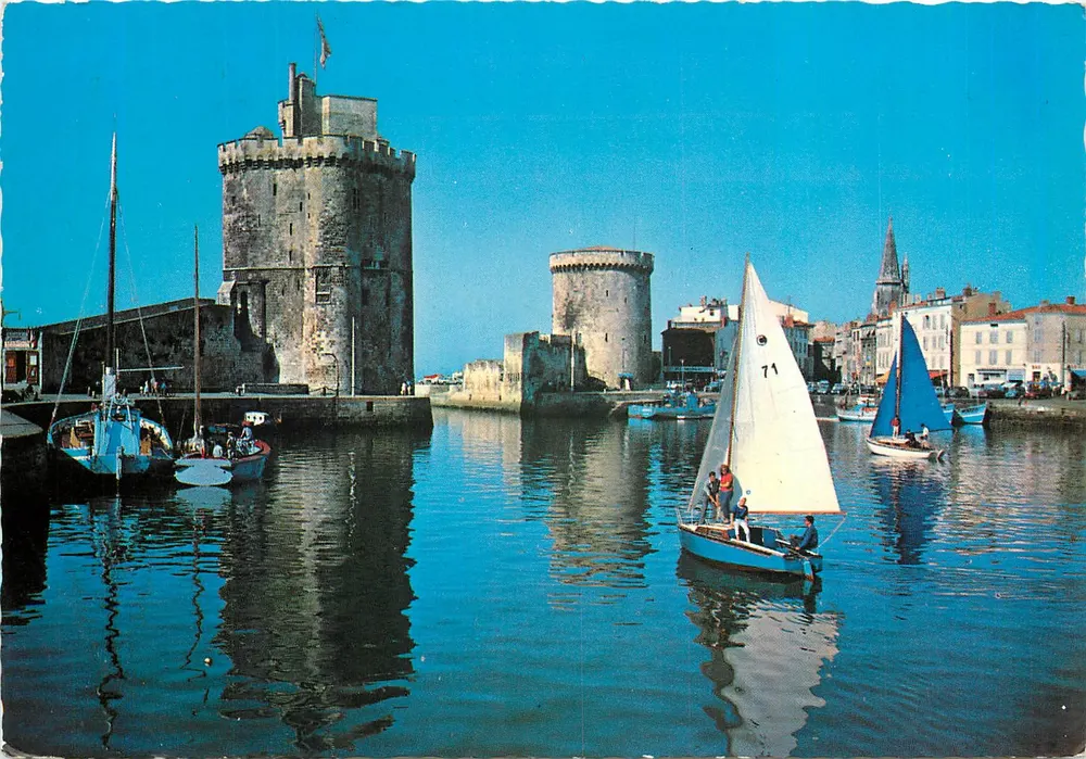 La Rochelle — Turm der Lanterne und Hafen — Edition de l'Europe, Sarreguemines - Vorderseite
