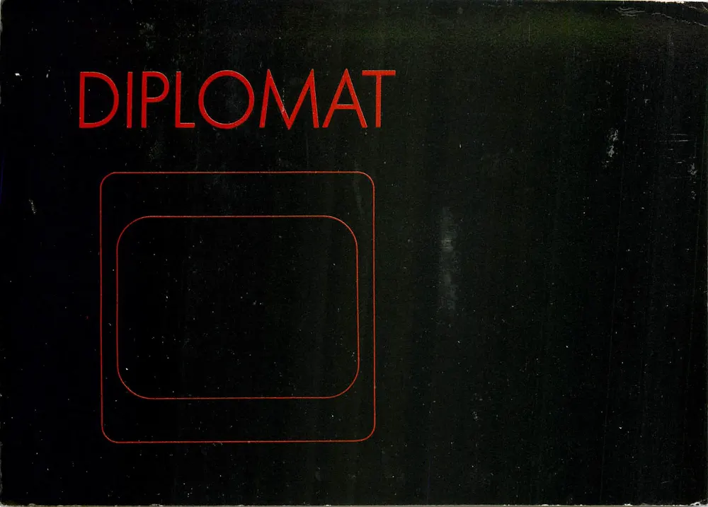 Diplomat — interruptores, tomadas, dimmers — editor Legrand, n° 2006 - Frente