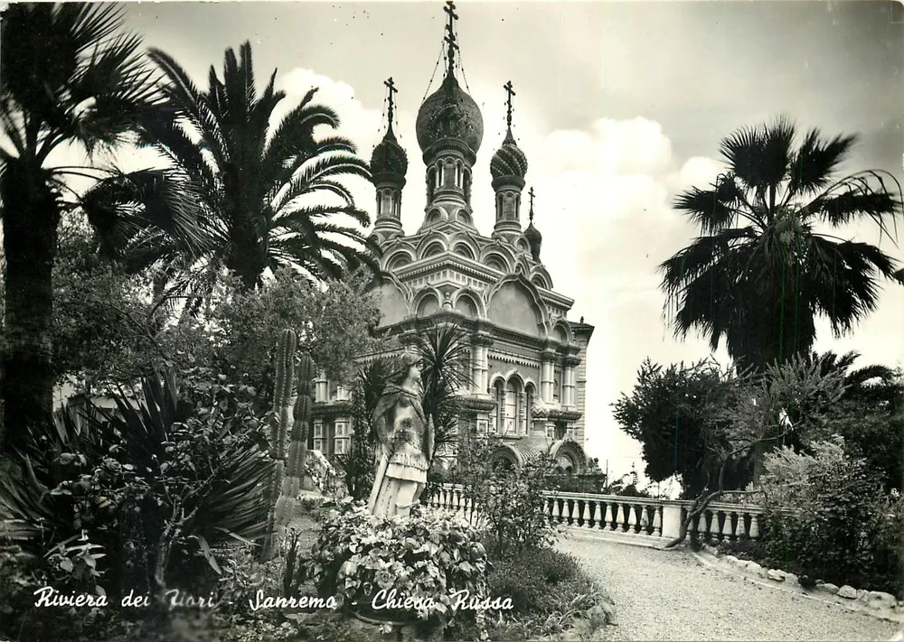 Russische Kirche in Sanremo — Riviera dei Fiori — Gieffe Editions - Vorderseite