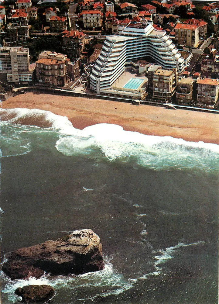 Biarritz — Le Miramar, institut de thalassothérapie — Louison Bobet - Recto