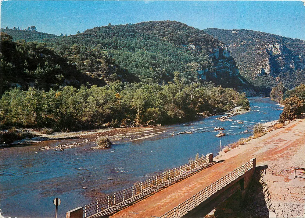 Brücke über den Colostre in Greoux-les-Bains — Haute Provence — Éditions de l'Économie - Vorderseite
