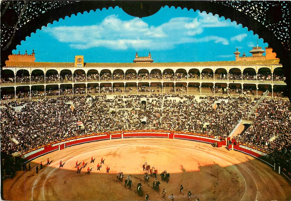 Plaza de Toros, salida de la cuadrilla — Editor: BY, n° 803 - Anverso