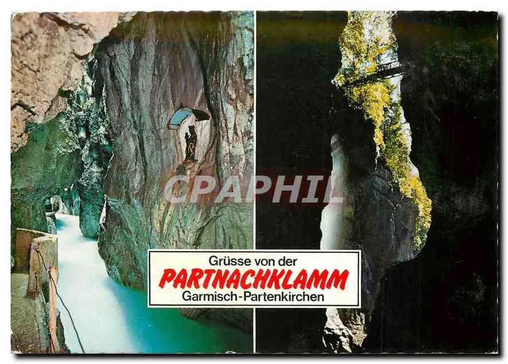 Partnachklamm — Garmisch-Partenkirchen — editor Nr. 7000 - Frente