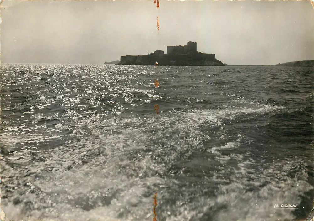 O Castelo de If — Marselha — Edição 'LA CIGOGNE' - Frente