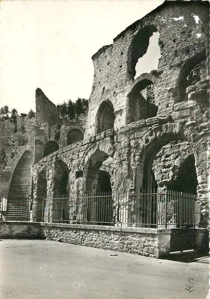 Orange (Vaucluse) - Das Alte Theater (östlicher Teil) — Editions S.L. Nr. 59 - Vorderseite