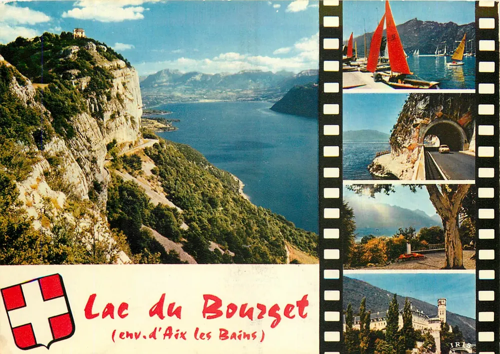 Lago do Bourget — env. de Aix-les-Bains — Lumicap - Frente