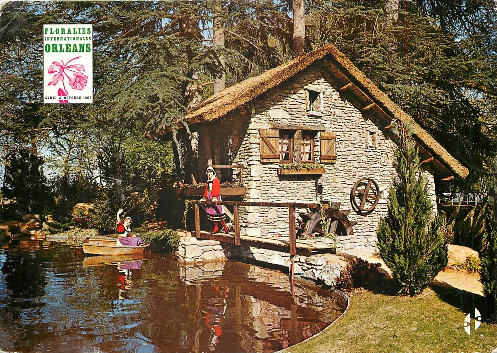 Watermolen — Internationale Floralis Tentoonstelling Orléans — Speciale editie - Voorkant
