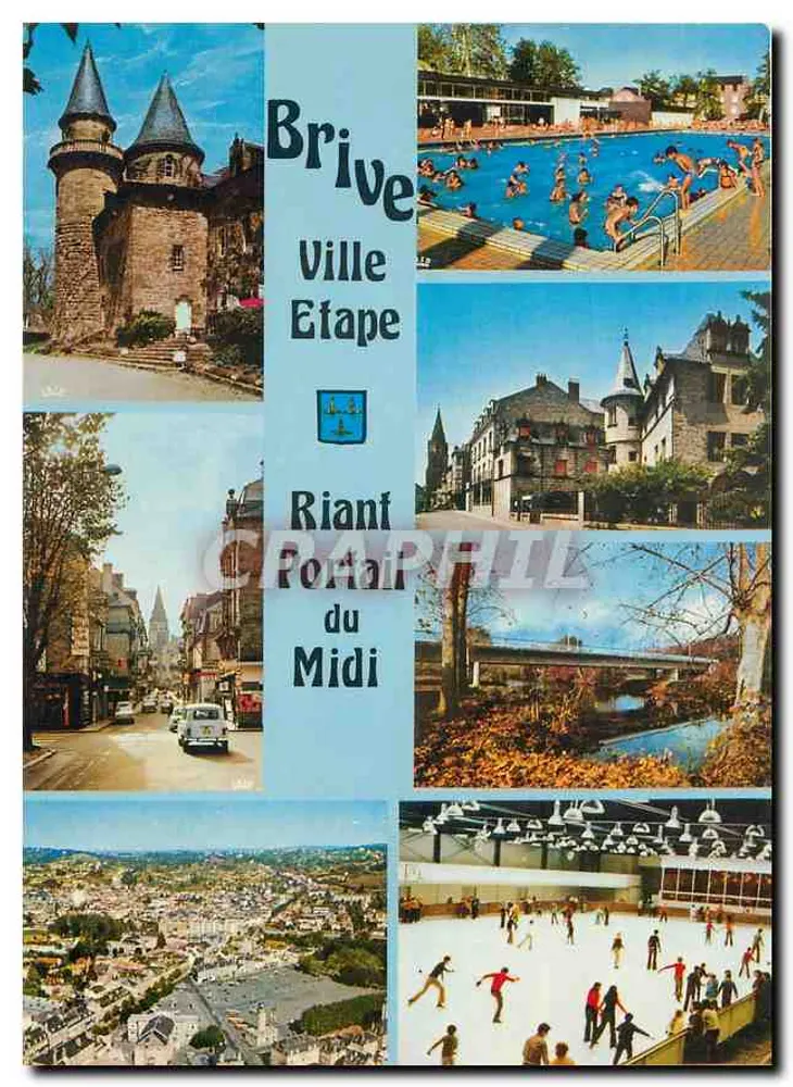 Brive Ville Étape — Lächelndes Portal des Südens — Éditions IRIS - Vorderseite