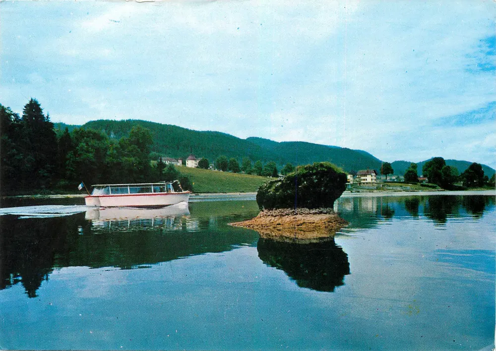 Lac des Bassins du Doubs — Rocher de la Casquette — Éditeurs Guy Janin, Besançon - Vorderseite