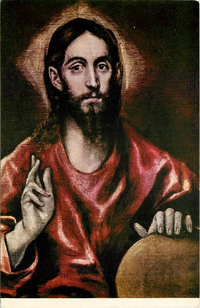 Jesus Cristo — O Salvador — Edições de Arte Offo, Madrid - Frente