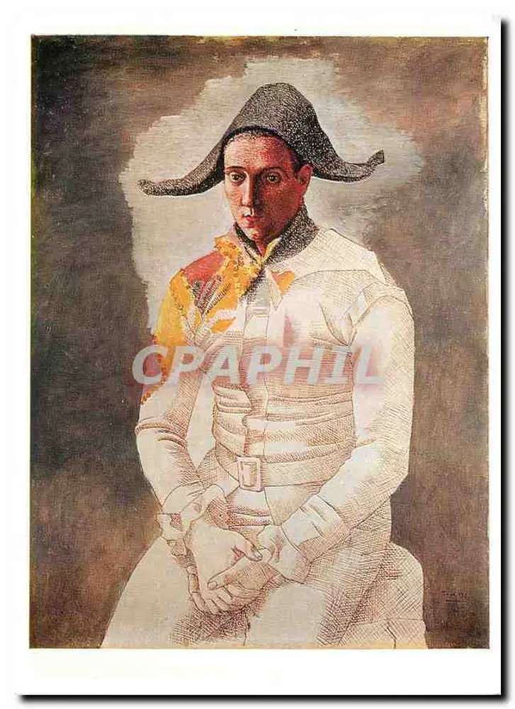 अर्लेकिन — पैब्लो पिकासो (1923) — ब्राउन के संस्करण, पेरिस - आगे