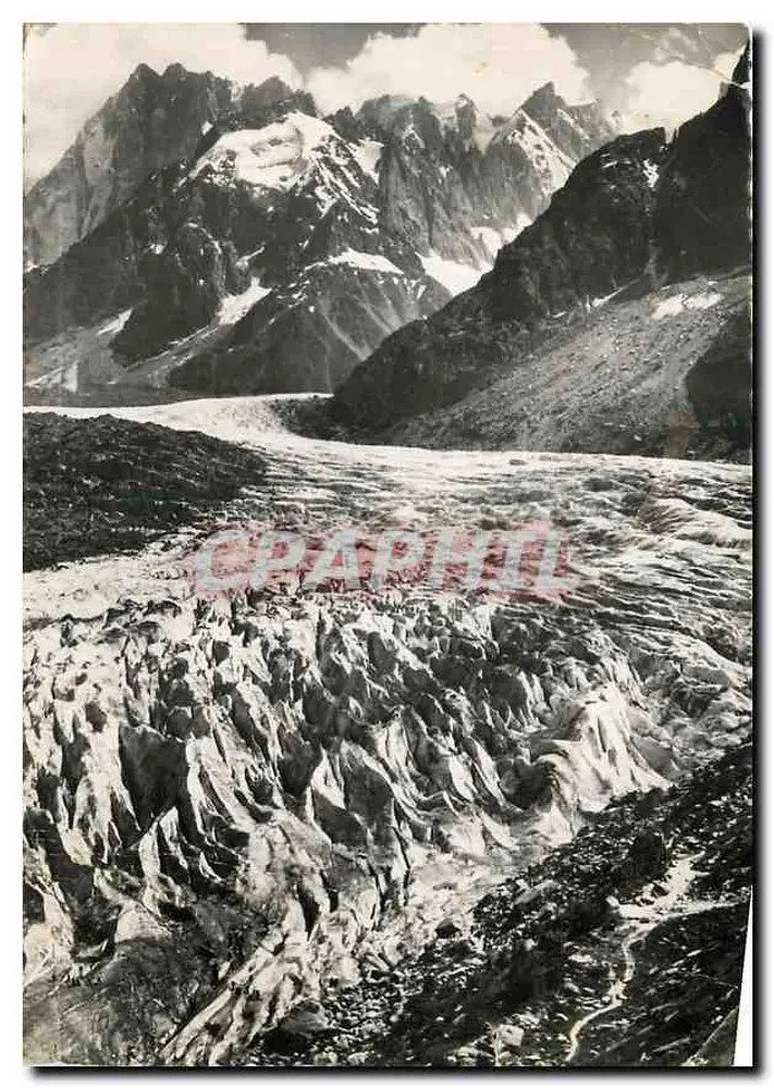 Die Gletscher des Mont-Blanc — Chamonix-Mont-Blanc — Edition GIL - Vorderseite