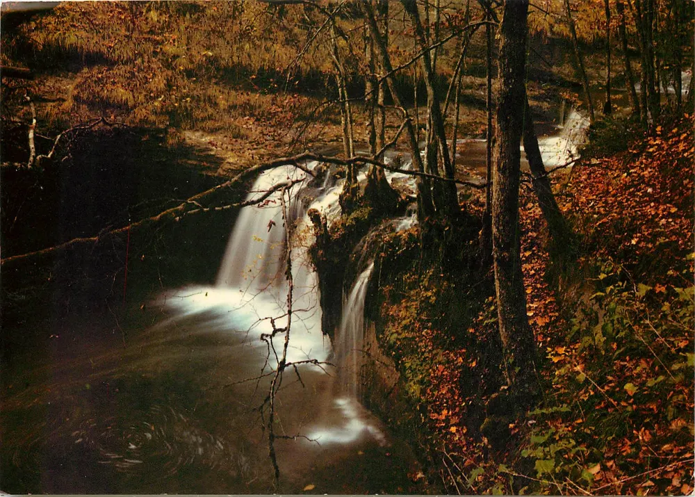 Les Cascades du Hérisson — Le Gours Bleu — Éditions J. Cellard, Bron - Vorderseite