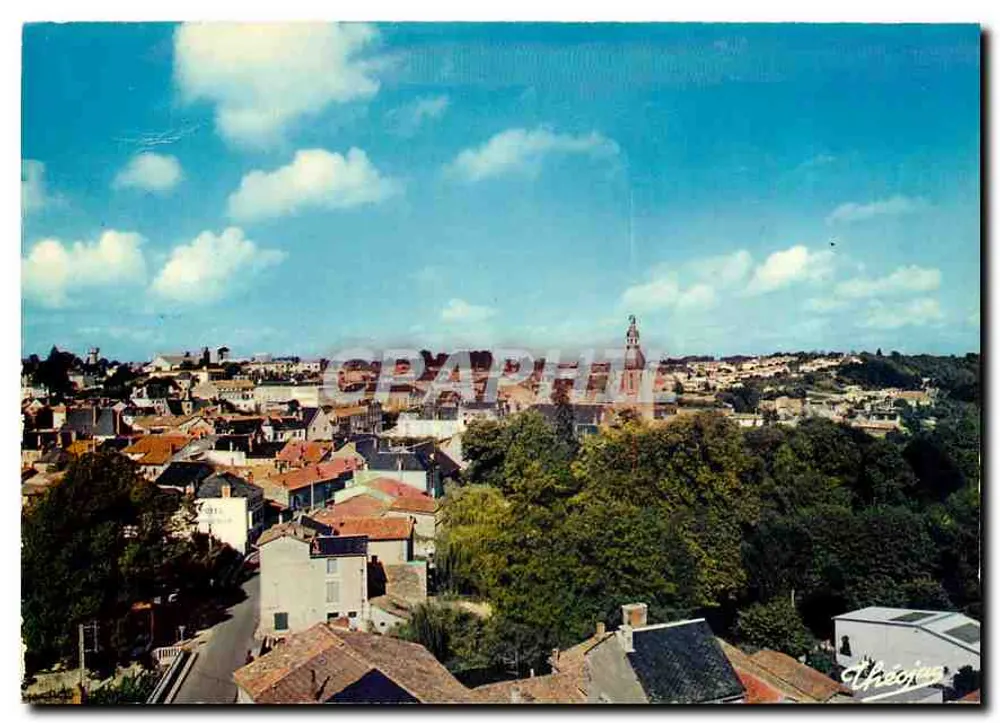 Civray — Vue générale — Éditions Théojos - Recto