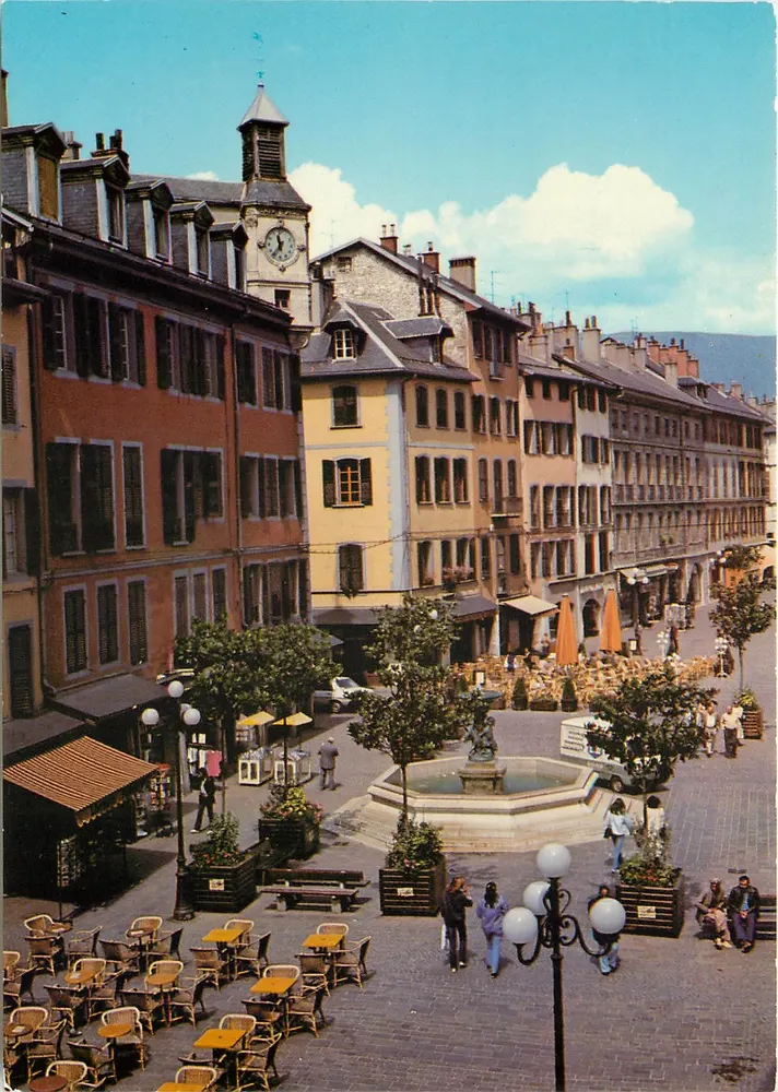 Plaats Saint-Léger — Chambéry (Savoie) — Uitgaven Cellard, S. 16586 - Voorkant