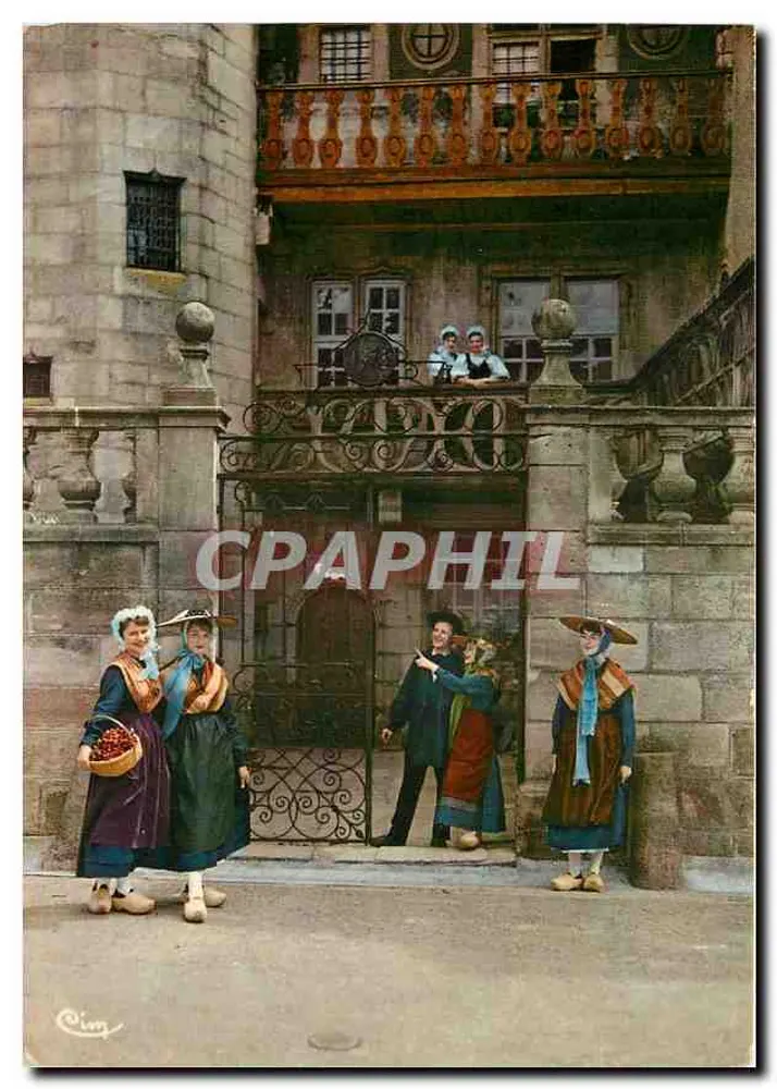 I Gauch'nots e Gauch'nottes della Haute-Saône — Monumento storico e costumi folkloristici — Gruppo folkloristico francocomto di Luxeuil-les-Bains - Recto