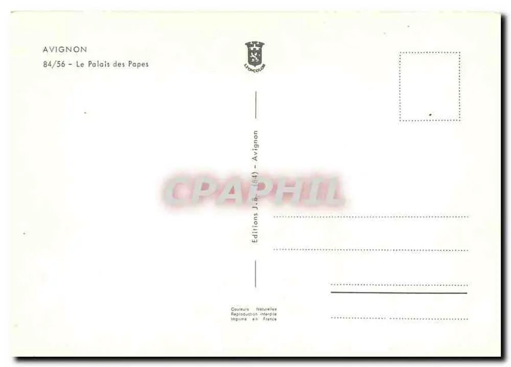 अविन्यून में पोप — 1305 से 1378 तक के पोप — एडिशन जे.बी. - अविन्यून - पीछे