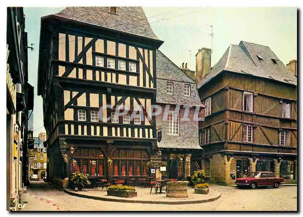 Dinan (C.-du-N.) — Holzhausarchitektur — Editions d'Art JOS - Vorderseite