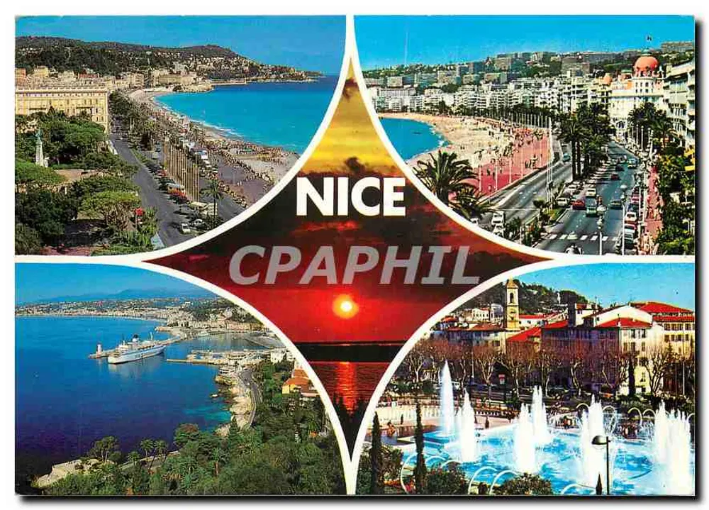 Nice — panoramic view — n° 100 - Front