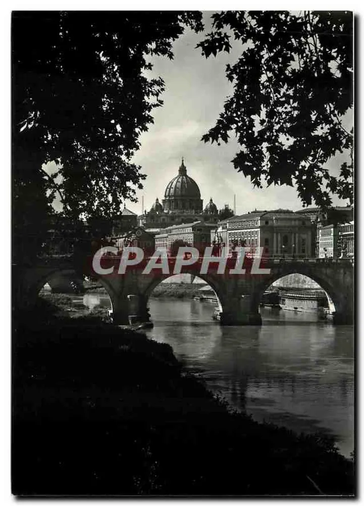Ponte Sant'Angelo — Roma — Bromofoto Milano - Frente