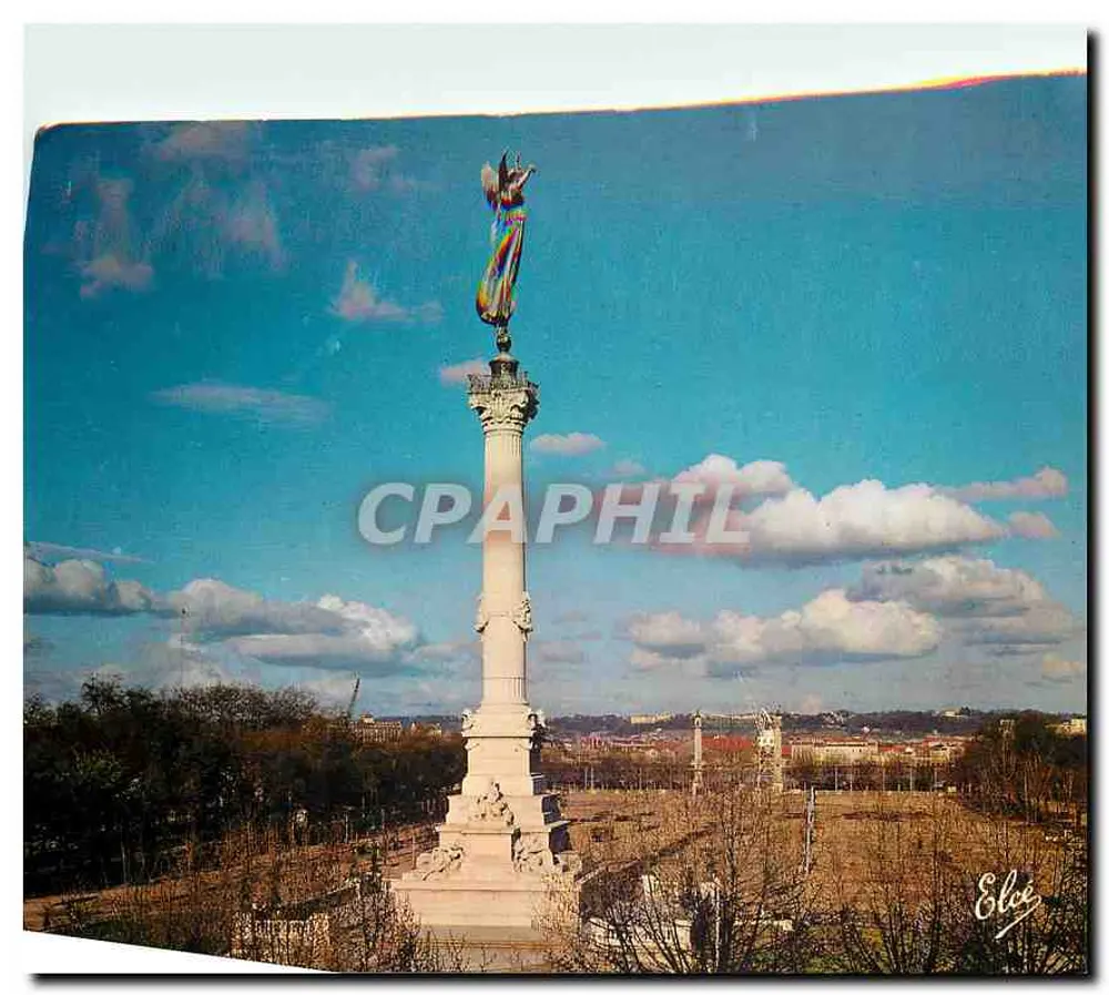 Monument der Girondins — Place des Quinconces — Verlag Elcée, Nr. 3378 - Vorderseite