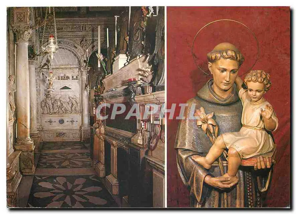 Padua - Basilika Saint Antonin - Grab und Statue des Heiligen - Vorderseite