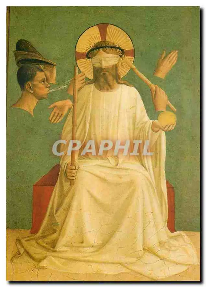 Cristo zombado — pintura de Marco da Firenze — Ediz. Giusti di S. Becocci - Frente
