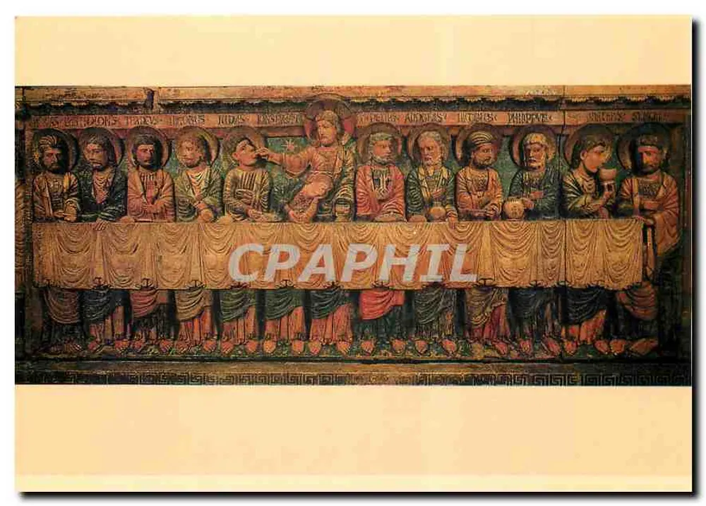 Cena dell'Ultima Cena — Anselme de Campione (XIII secolo) - Recto