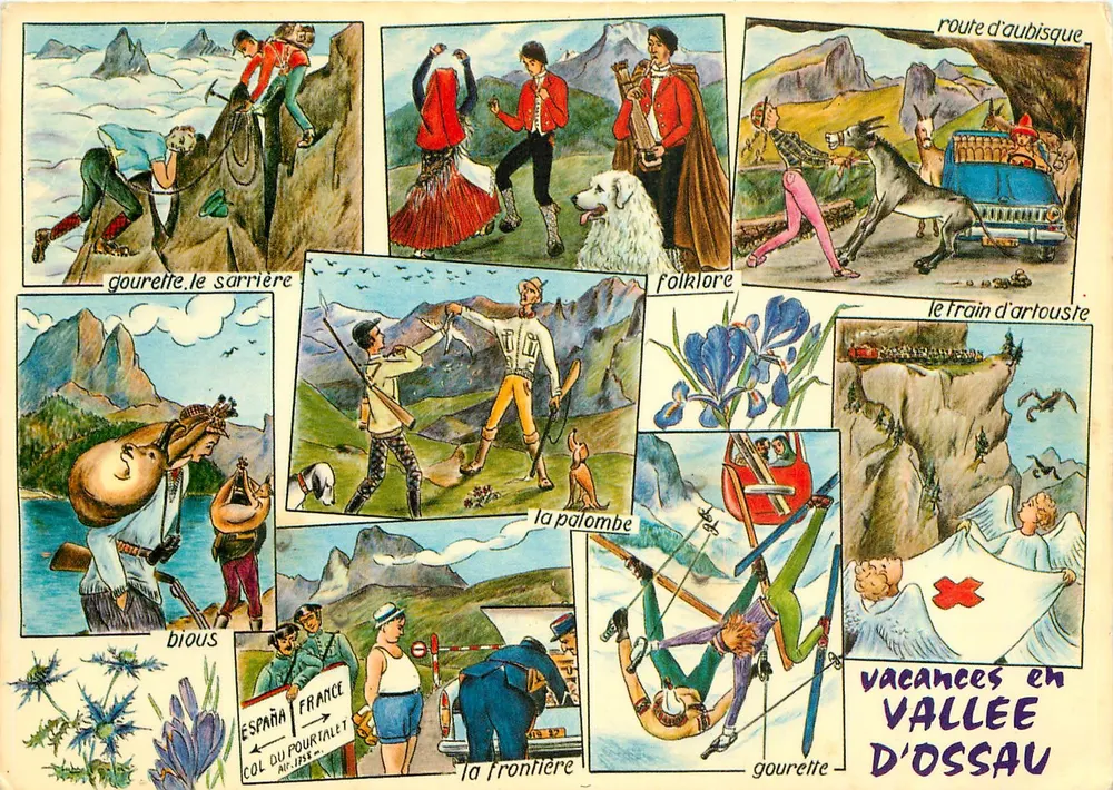 Ossau Valley — Picturesque Scenes — Edition Jove - Front