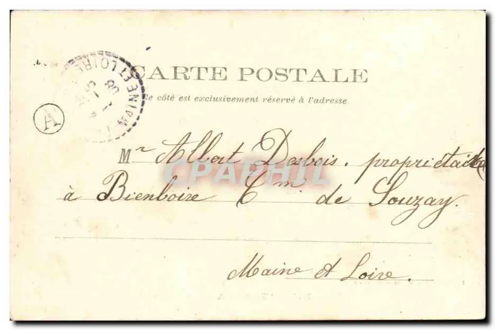 Les Tuffeaux (M.-et-L.) — Visão geral — Fr. Voelcker, Saumur - Verso