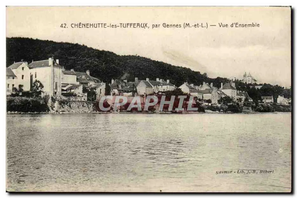 Chênehutte-les-Tuffeaux — Algemene Uitzicht — Gaumur, J.-B. Robert - Voorkant