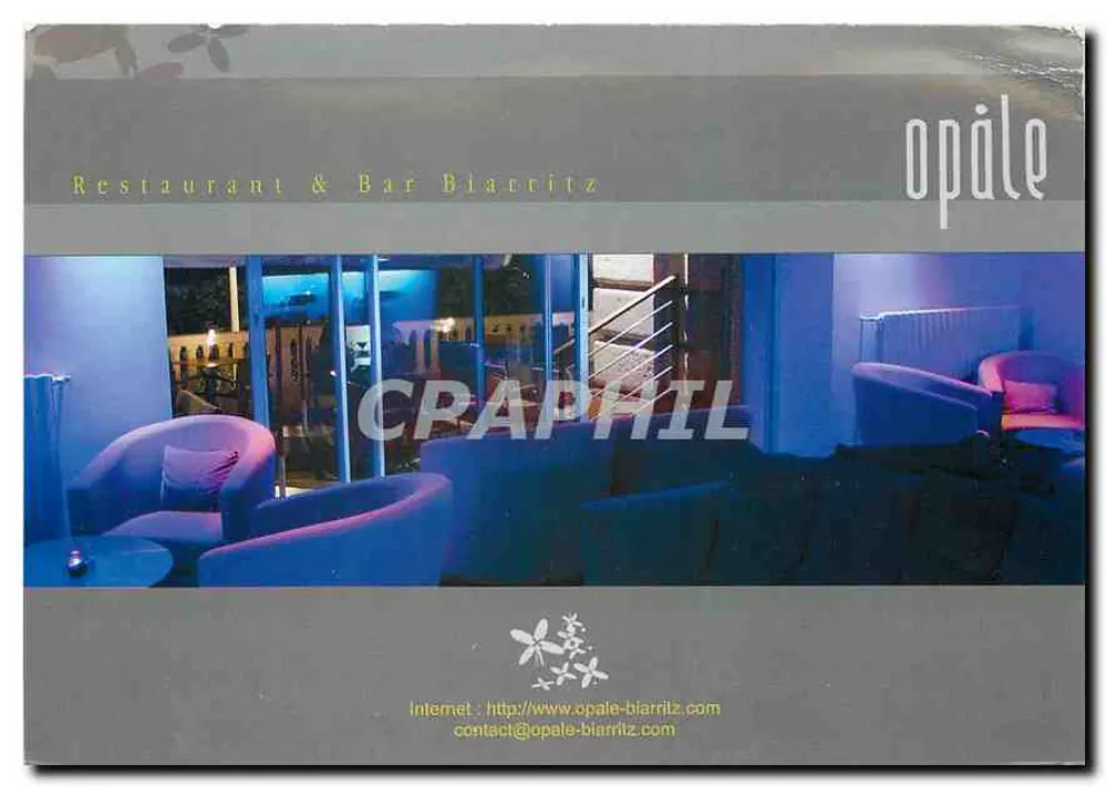 Restauracja & Bar Opale — Biarritz — opale-biarritz.com - Awers