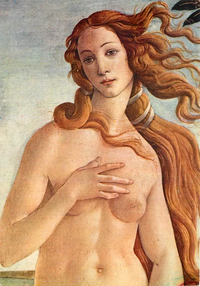 Nascita della Venere — détail — Galerie Uffizi, Florence - Recto