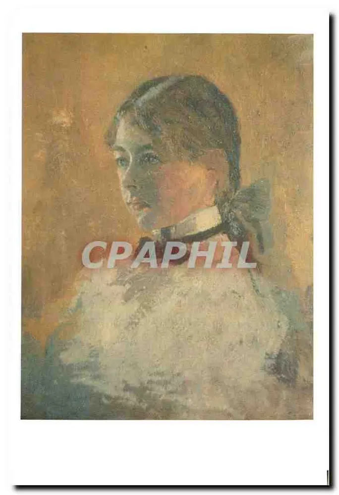Retrato de Winifred John — por Gwen John — editor Tenby Museum - Frente